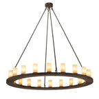 Loxley 60 Inch 3 Light Chandelier