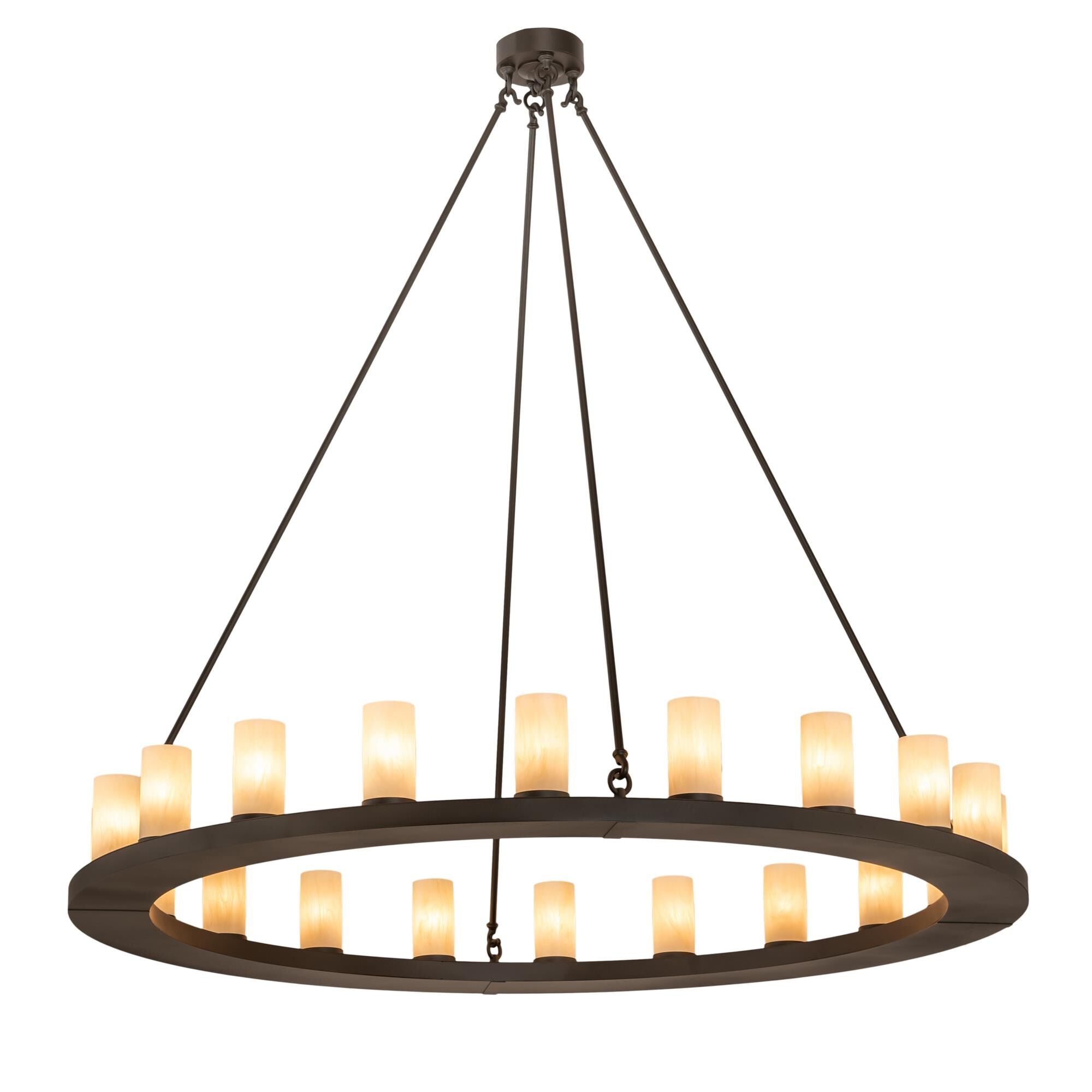 Loxley 60 Inch 3 Light Chandelier