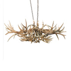 Antlers 71 Inch 10 Light Chandelier