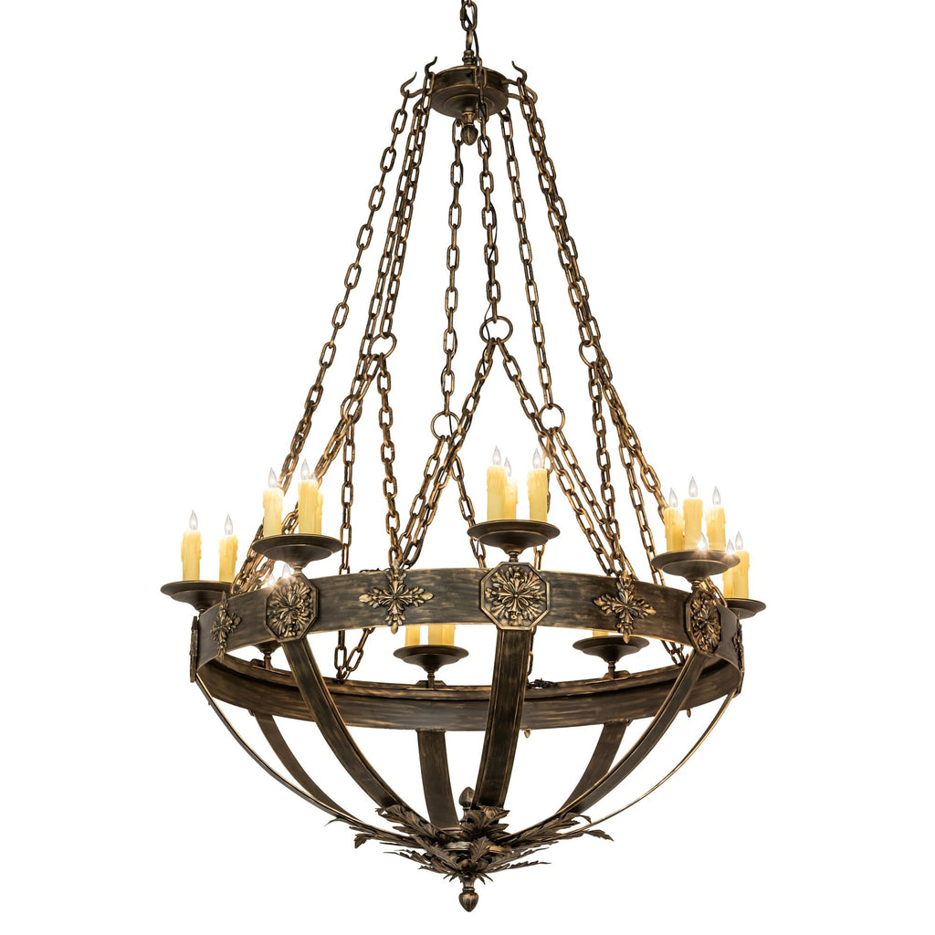 Neapolis 60 Inch 24 Light Chandelier