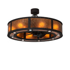 Smythe Craftsman 44 Inch 8 Light Chandelier