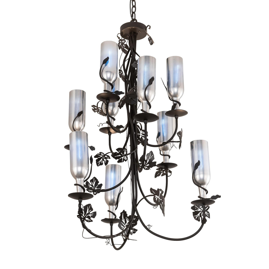 Tuscan Vineyard 34 Inch 9 Light Chandelier