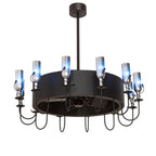 Tuscan Vineyard 50 Inch 3 Light Chandelier