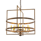 Aldari 36 Inch 2 Light Chandelier