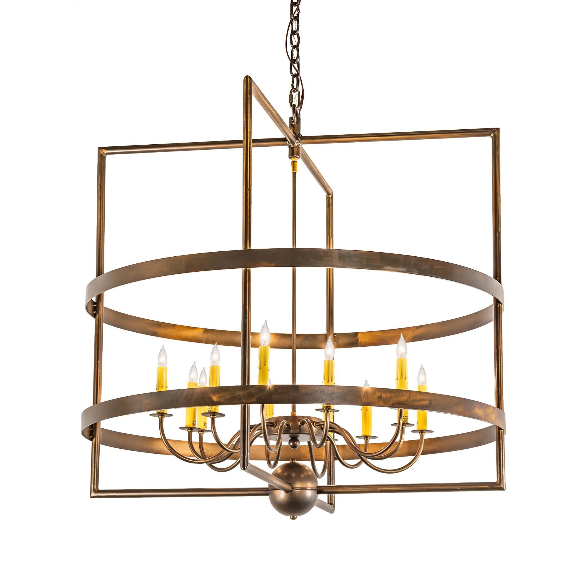 Aldari 36 Inch 2 Light Chandelier
