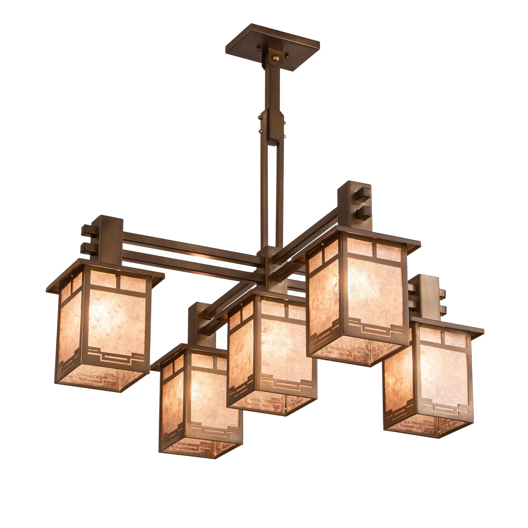 Roylance 36 Inch 4 Light Chandelier