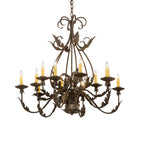 French Elegance 36 Inch 8 Light Chandelier
