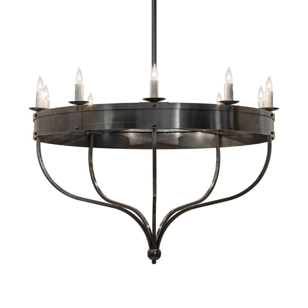 Parnella 54 Inch 10 Light Chandelier