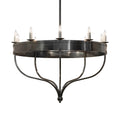 Parnella 54 Inch 10 Light Chandelier