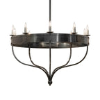 Parnella 54 Inch 10 Light Chandelier