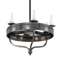 Parnella 30 Inch 3 Light Chandelier