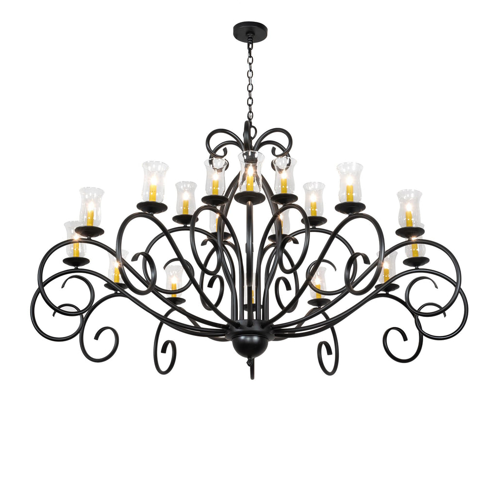 Sienna 72 Inch 8 Light Chandelier