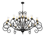 Sienna 72 Inch 8 Light Chandelier