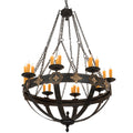 Neapolis 60 Inch 24 Light Chandelier