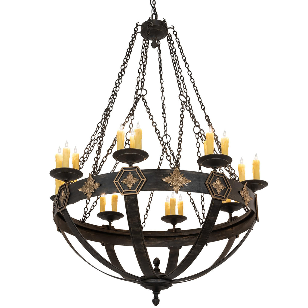 Neapolis 60 Inch 24 Light Chandelier