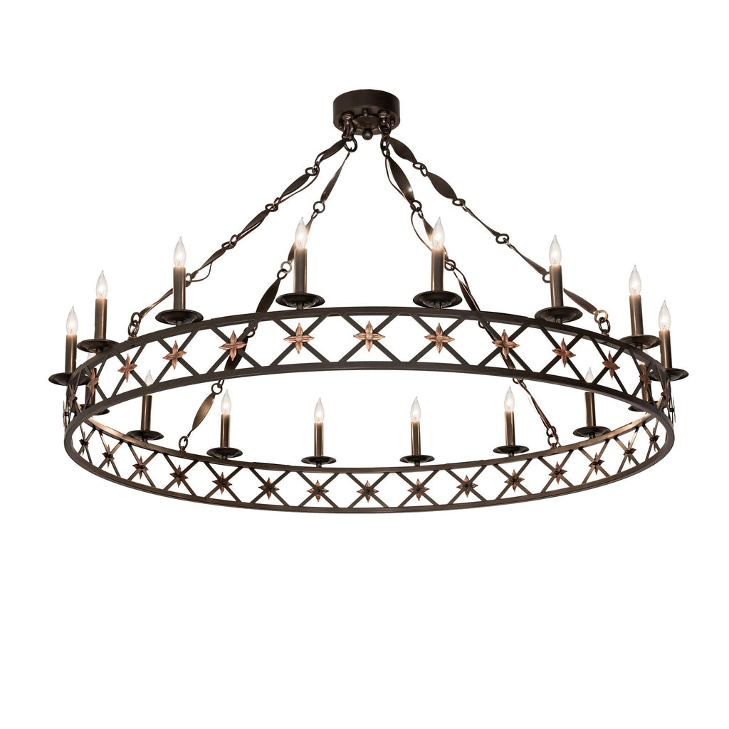 Kingsbridge 53 Inch 3 Light Chandelier