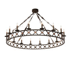 Kingsbridge 53 Inch 3 Light Chandelier