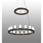 Loxley 60 Inch 2 Light LED Chandelier