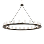 Loxley 72 Inch 2 Light Chandelier