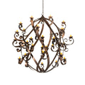 Caliope 100 Inch 12 Light Mini Chandelier