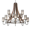 Barrel Stave 60 Inch 3 Light Chandelier