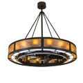 Smythe Craftsman 48 Inch 3 Light Chandelier