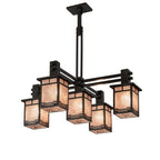 Roylance 51 Inch 6 Light Chandelier
