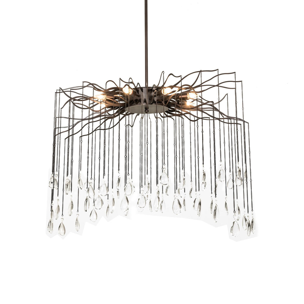 Aranha 48 Inch 8 Light Chandelier