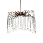 Aranha 48 Inch 8 Light Chandelier