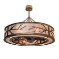 Branches 44 Inch 3 Light Chandelier