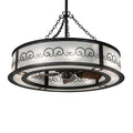 Putrelo 45 Inch 3 Light Chandelier