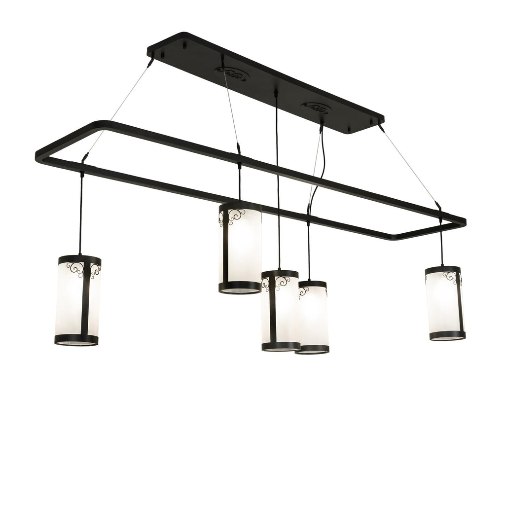 Putrelo 78 Inch 4 Light Chandelier
