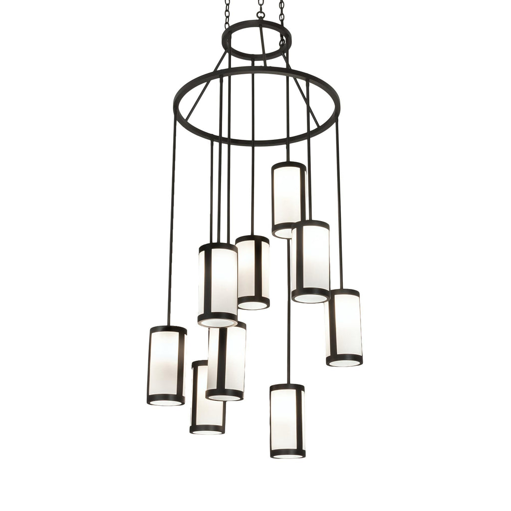 Cartier 35 Inch 9 Light Chandelier