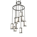 Cartier 35 Inch 9 Light Chandelier