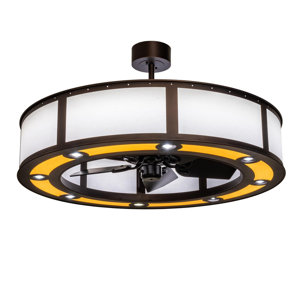 Smythe Craftsman 45 Inch 8 Light Chandelier