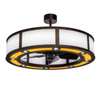Smythe Craftsman 45 Inch 8 Light Chandelier