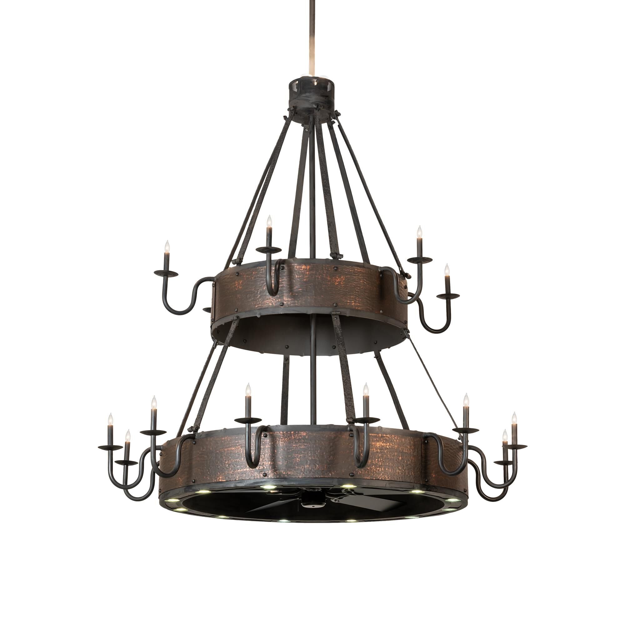 Costello 74 Inch 3 Light Chandelier