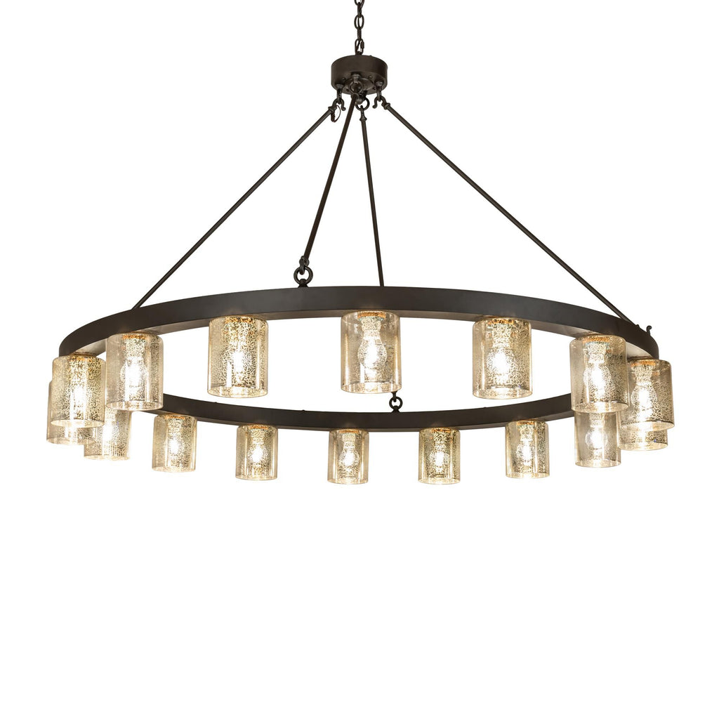 Loxley 62 Inch 10 Light Chandelier