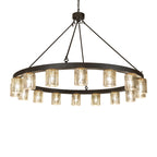 Loxley 62 Inch 10 Light Chandelier