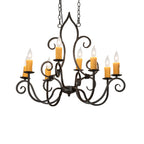 Clifton 36 Inch 2 Light Chandelier