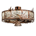 Lady Slipper 36 Inch 2 Light LED Chandelier
