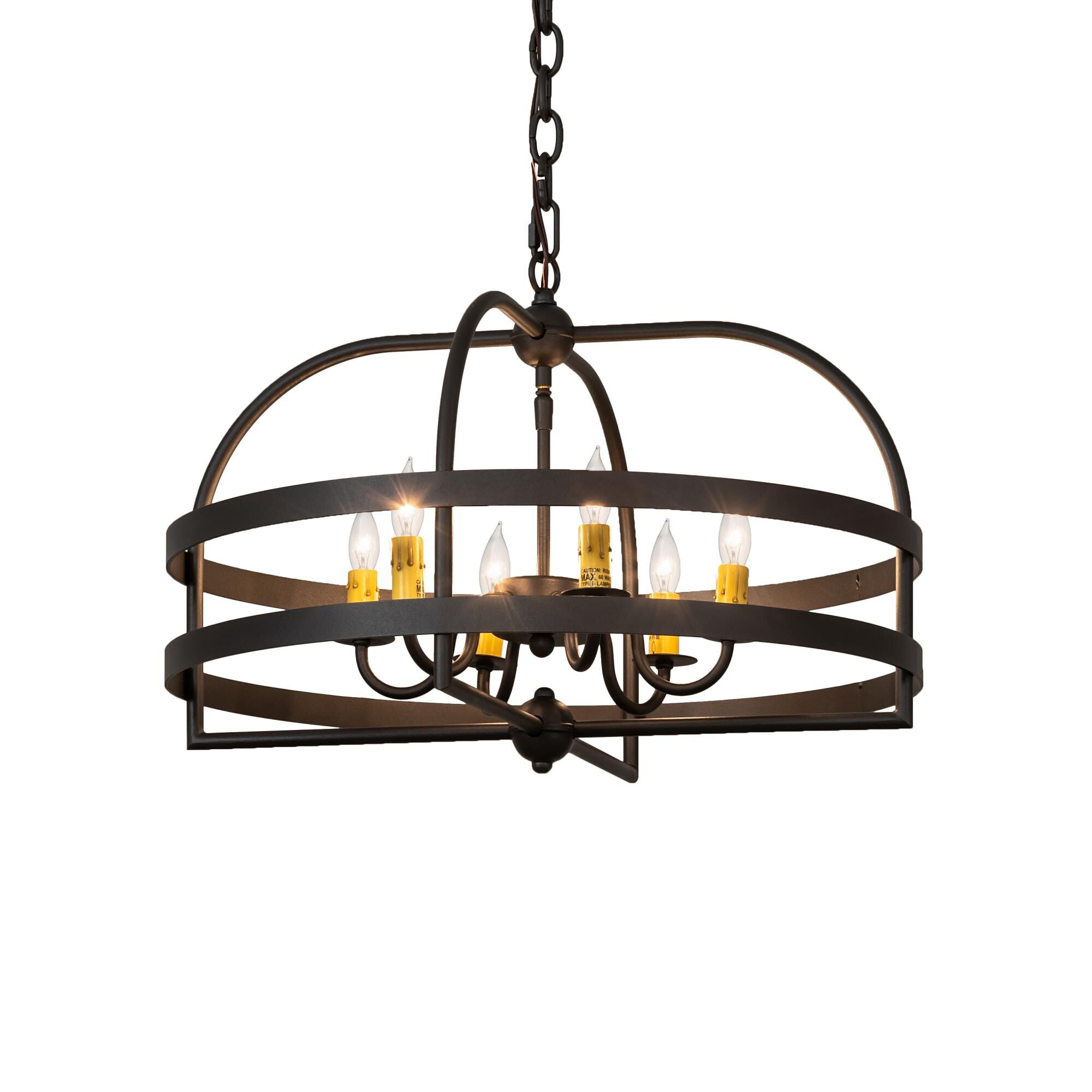 Aldari 22 Inch 3 Light Chandelier
