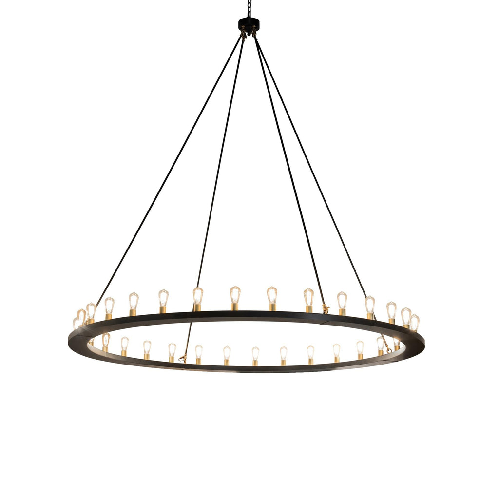 Loxley 94 Inch 12 Light Chandelier