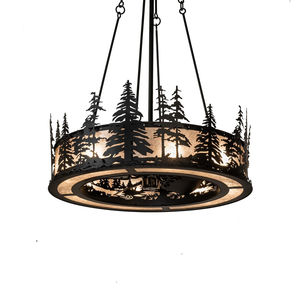 Meyda Lighting Tall Pines 45 Inch Chandelier
