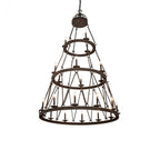 Lakeshore 54 Inch 10 Light Chandelier