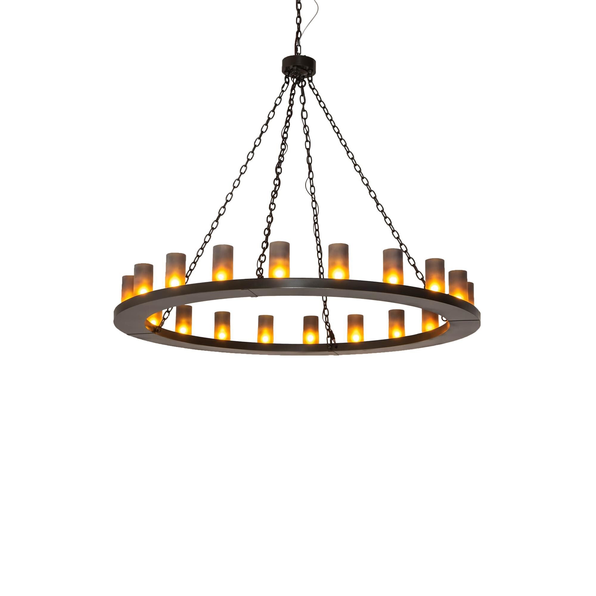 Loxley 60 Inch 10 Light Chandelier