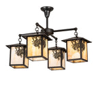 Seneca 32 Inch 6 Light Chandelier
