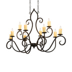 Clifton 48 Inch 10 Light Chandelier