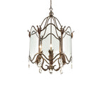 Lourdes 27 Inch 2 Light Chandelier
