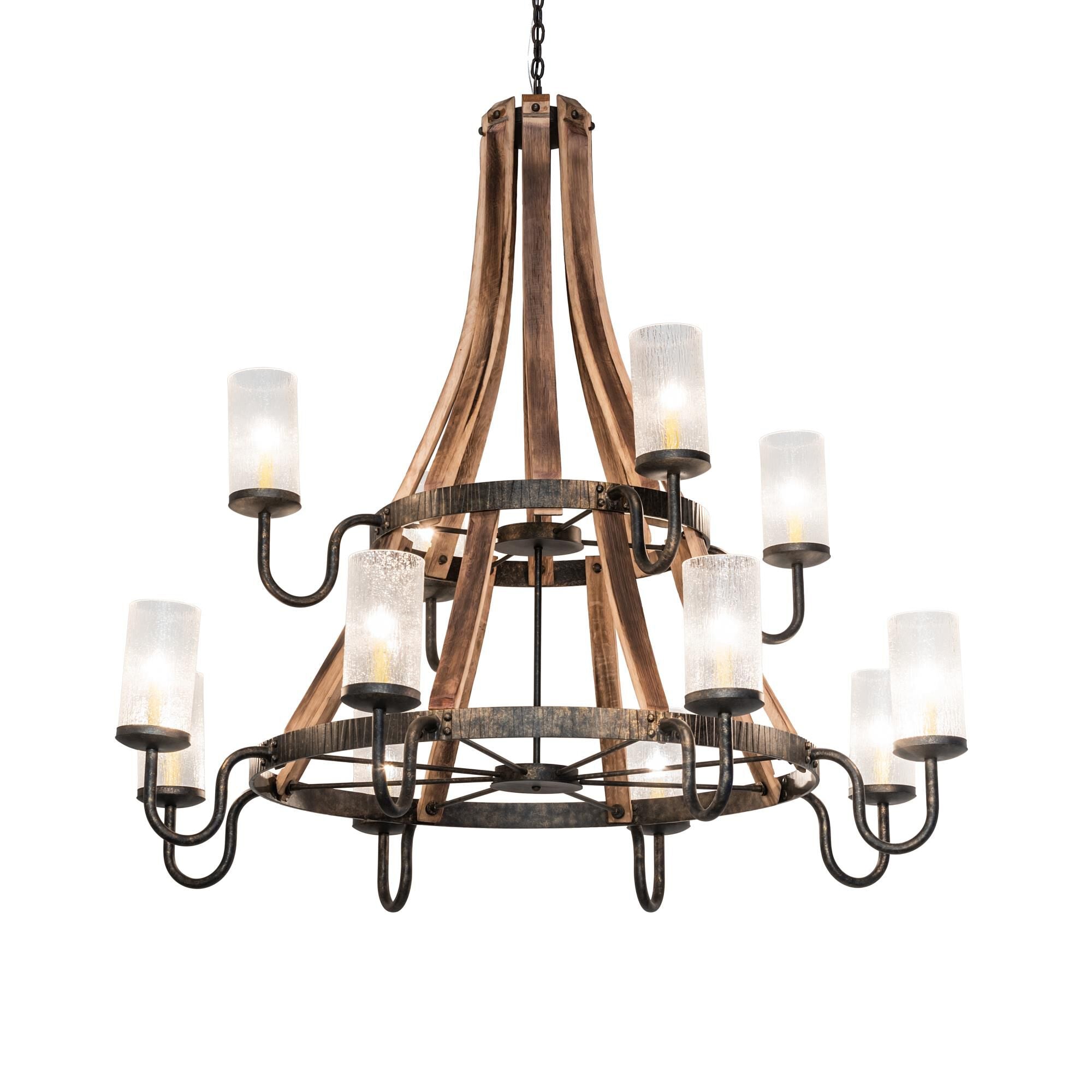 Meyda Lighting Barrel Stave 61 Inch Chandelier